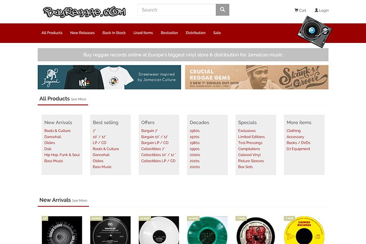 Buyreggae Online Store