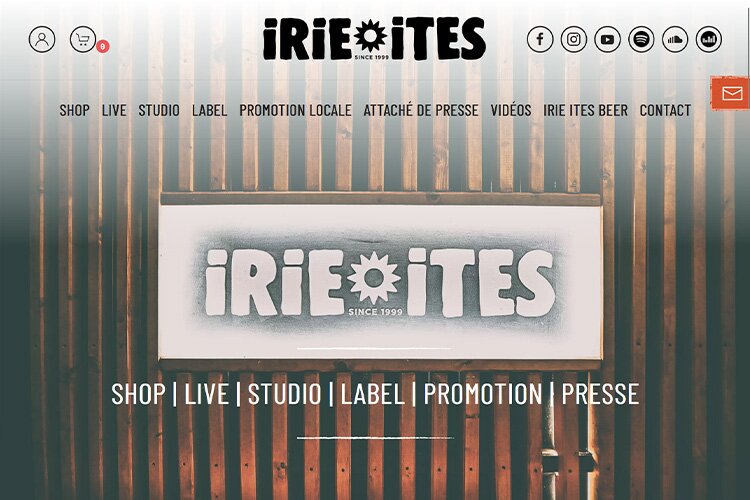 Irie Ites Online Shop