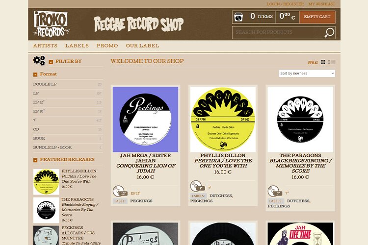 Iroko Records Online Shop