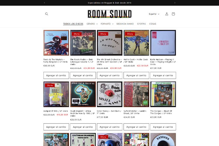 Boom Sound Online Shop