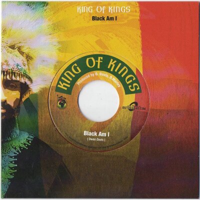 King Of Kings (Picture Sleeve Coloured Vinyl) - Black Am I (7" Single)