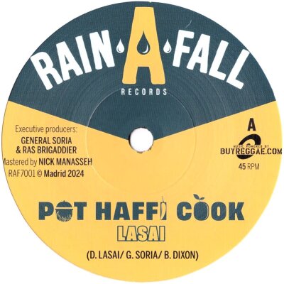 Pot Haffi Cook - Lasai (7" Single)
