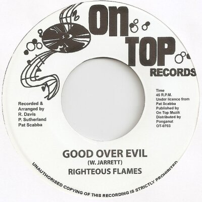 Good Over Evil - The Righteous Flames (7" Single)
