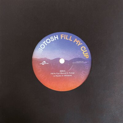 Fill My Cup (Remix) - Iotosh feat. Protoje (7" Single, Oranges Vinyl)